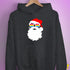 Santa Claus Pansexual Pride Flag Sunglasses Hoodie - Dark Grey Heather
